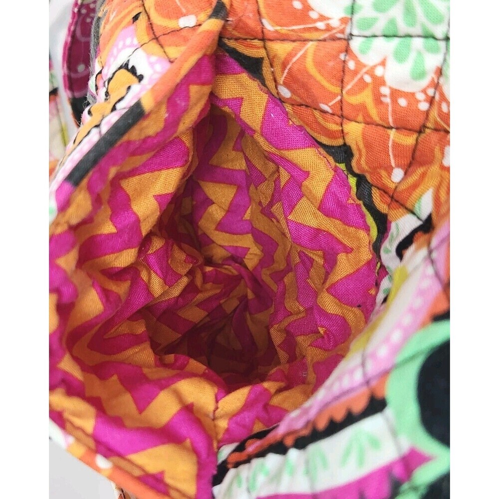 Vera Bradley Crossbody Bag Purse Ziggy Zinnia Floral Quilted Travel Handbang - Picture 8 of 14